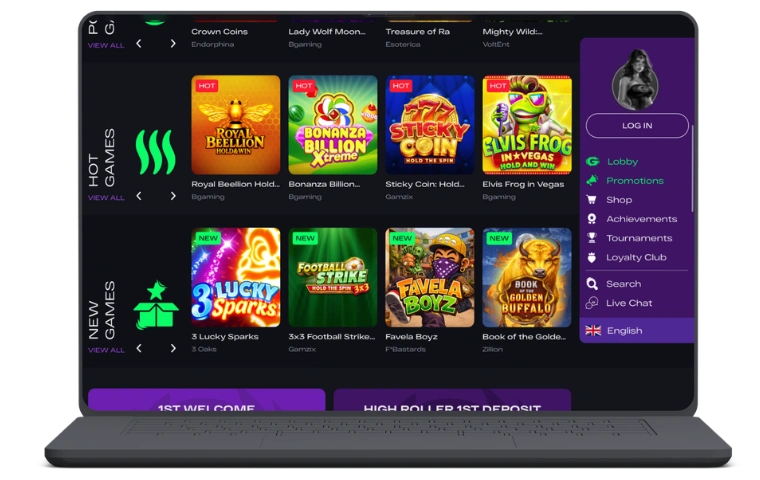 Glitch Spin sovellus